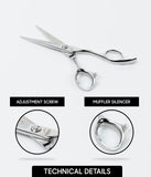 5.5" Professional Hair Cutting Scissors