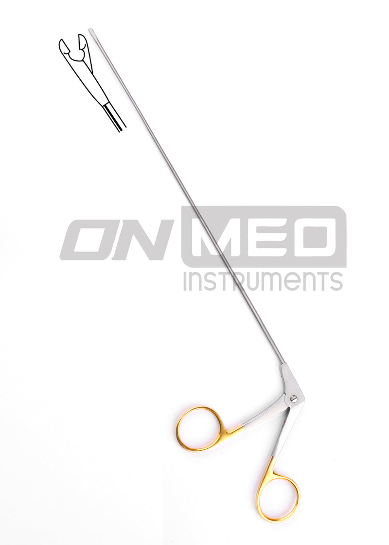 Aligator Forceps Curved Left