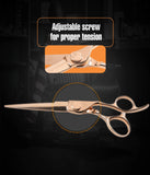 6" Professional Hair Scissors (Golden Shade)